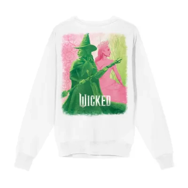 Womens Crew Neck Long Sleeve Wicked Sweatshirt