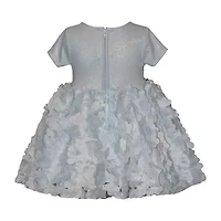 Bonnie Jean Baby Girls Short Sleeve A-Line Dress