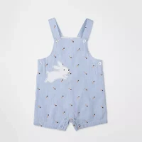 Baby Essentials Easter Boys 2-pc. Shortall Set