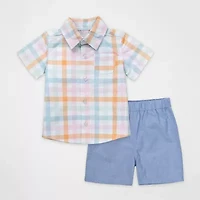 Baby Essentials Boys 2-pc. Short Set