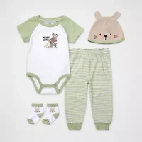 Baby Essentials Easter Boys 4-pc. Pant Set
