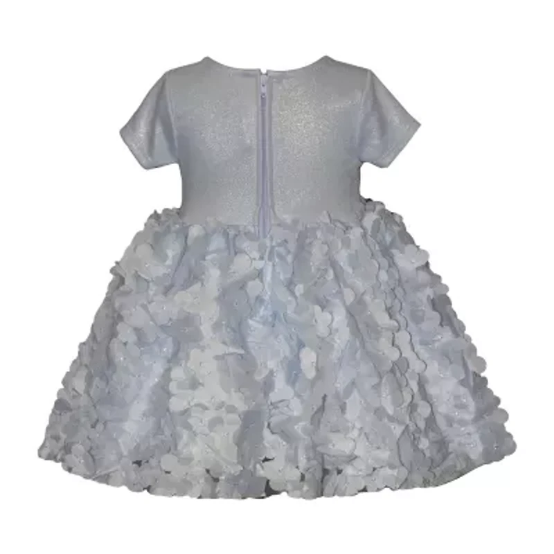 Bonnie Jean Toddler Girls Short Sleeve Fitted A-Line Dress