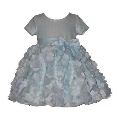 Bonnie Jean Toddler Girls Short Sleeve Fitted A-Line Dress