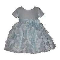 Bonnie Jean Toddler Girls Short Sleeve Fitted A-Line Dress