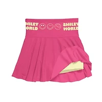 Smiley Little & Big Kid Girls Pleated Skirt