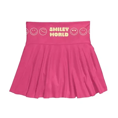 Smiley Little & Big Kid Girls Pleated Skirt