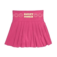 Smiley Little & Big Kid Girls Pleated Skirt