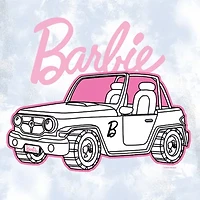 Little & Big Kid Girls Crew Neck Short Sleeve Regular Fit Barbie Graphic T-Shirt