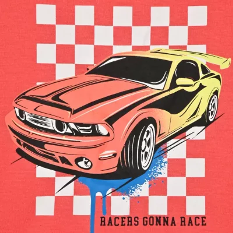 Sleep On It Little & Big Kid Boys Crew Neck Short Sleeve 3-pc. Pajama Sets