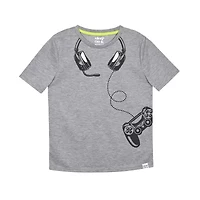 Sleep On It Little & Big Kid Boys Crew Neck Short Sleeve 3-pc. Pajama Set