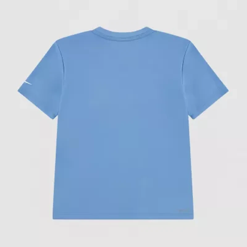 Nike Little Boys Crew Neck Short Sleeve Regular Fit Graphic T-Shirt