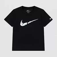 Nike Little Boys Crew Neck Short Sleeve Regular Fit Graphic T-Shirt