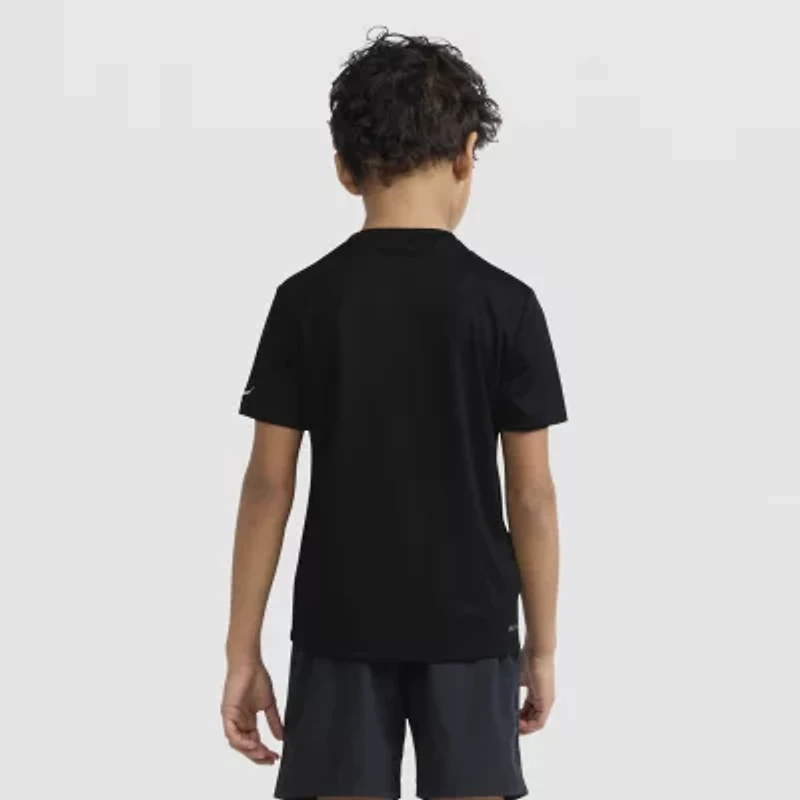 Nike Little Boys Crew Neck Short Sleeve Regular Fit Graphic T-Shirt