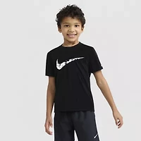 Nike Little Boys Crew Neck Short Sleeve Regular Fit Graphic T-Shirt