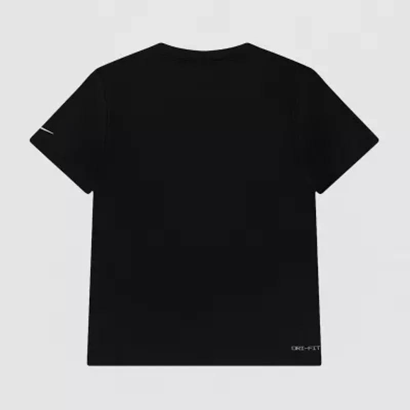 Nike Little Boys Crew Neck Short Sleeve Regular Fit Graphic T-Shirt