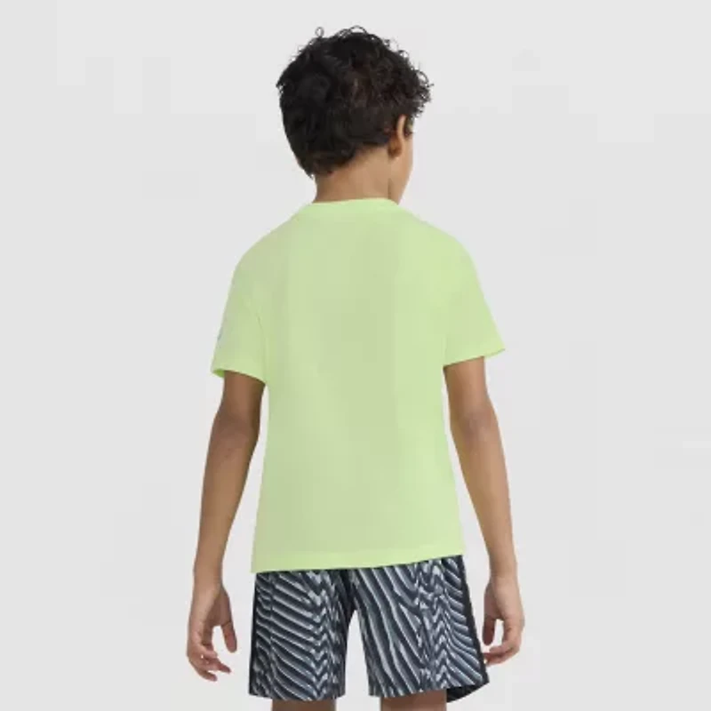 Nike Little Boys Crew Neck Short Sleeve Regular Fit Graphic T-Shirt