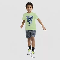 Nike Little Boys Crew Neck Short Sleeve Regular Fit Graphic T-Shirt