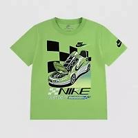 Nike Little Boys Crew Neck Short Sleeve Regular Fit Graphic T-Shirt