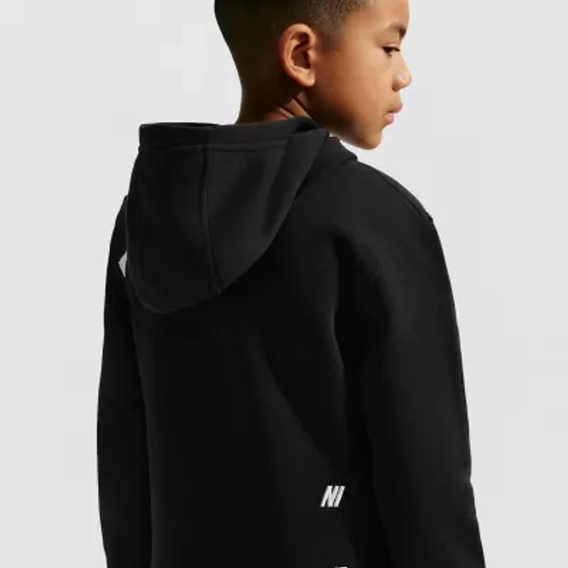 Nike Club Big Kid Unisex Long Sleeve Fleece Active Hoodie