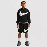 Nike Club Big Kid Unisex Long Sleeve Fleece Active Hoodie