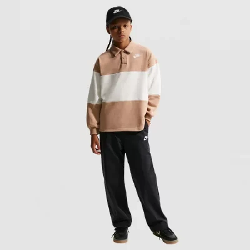 Nike Little & Big Kid Boys Long Sleeve Rugby Shirt