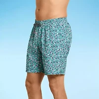 Hurley Mens Drawstring Waist Ombre Swim Shorts