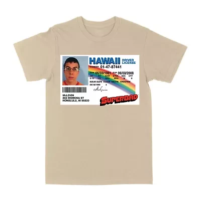 Novelty Mens Crew Neck Short Sleeve Regular Fit Graphic T-Shirt