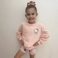 Grayson Little Toddler Girls Hello Kitty 2-pc. Short Set