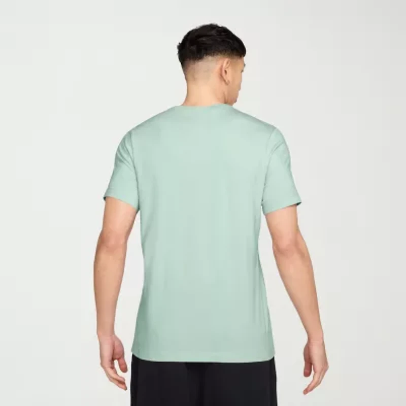 Nike Embroidered Logo Mens Crew Neck Short Sleeve Active T-Shirt