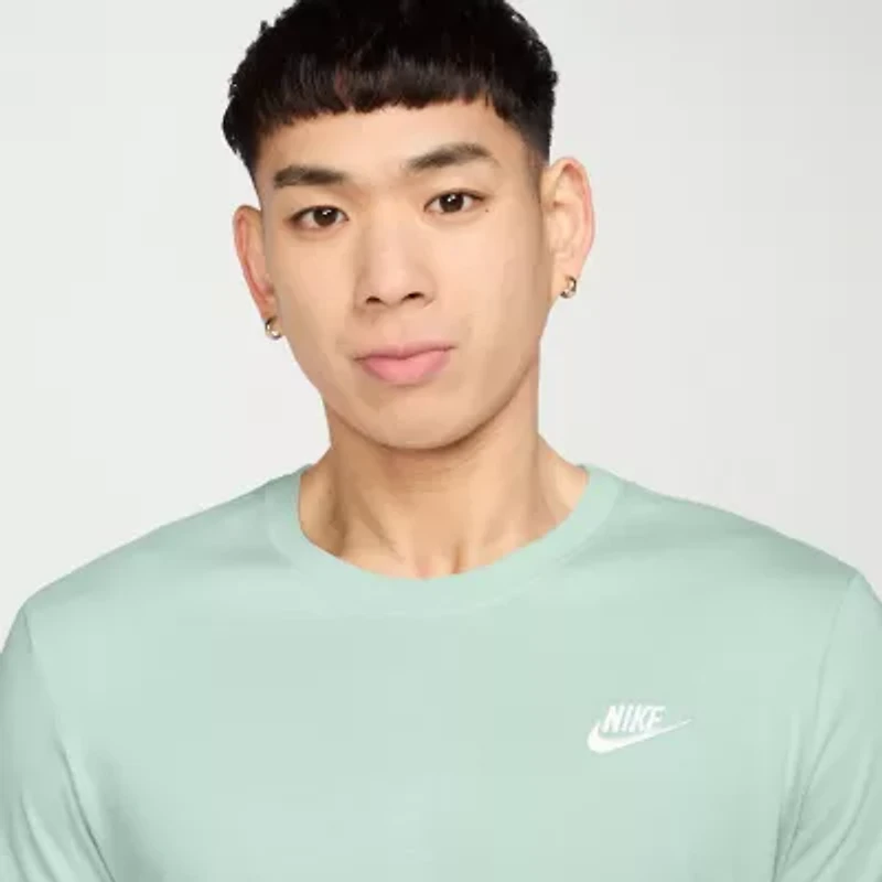Nike Embroidered Logo Mens Crew Neck Short Sleeve Active T-Shirt