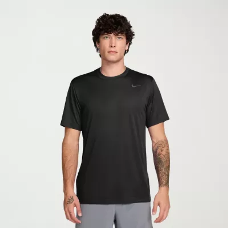 Nike Dri Fit Mens Crew Neck Short Sleeve Quick Dry Active T-Shirt