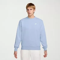 Nike Club Mens Crew Neck Long Sleeve Sweatshirt