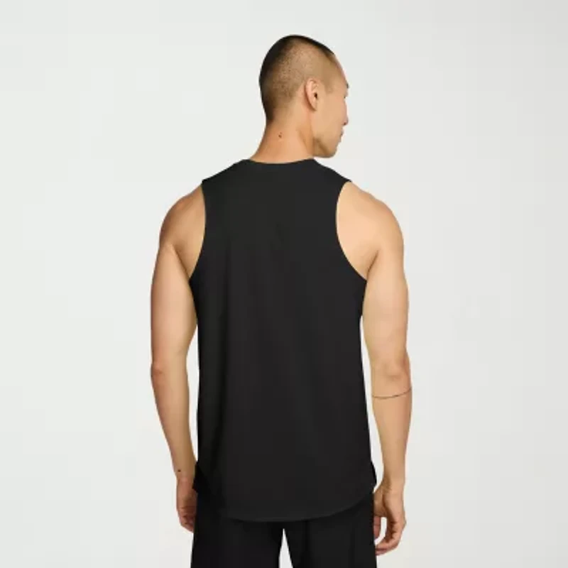 Nike Dri Fit Mens Crew Neck Sleeveless Active Tank Top