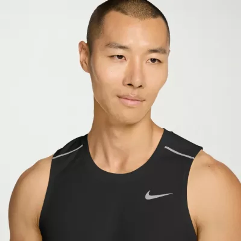 Nike Dri Fit Mens Crew Neck Sleeveless Active Tank Top