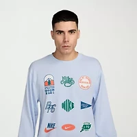 Nike Club Mens Crew Neck Long Sleeve Sweatshirt