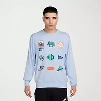 Nike Club Mens Crew Neck Long Sleeve Sweatshirt