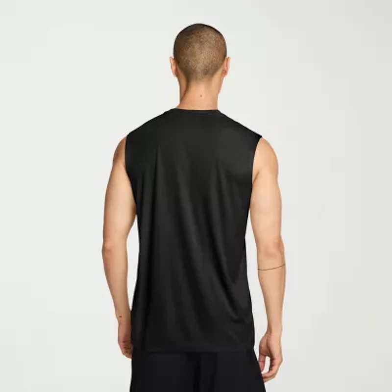 Nike Dri Fit Mens Crew Neck Sleeveless Muscle T-Shirt