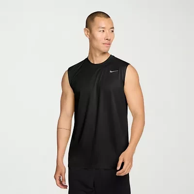 Nike Dri Fit Mens Crew Neck Sleeveless Muscle T-Shirt