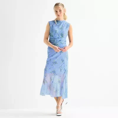 by&by Womens Juniors Maxi Skirt