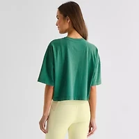Xersion Womens Crew Neck Short Sleeve Active T-Shirt