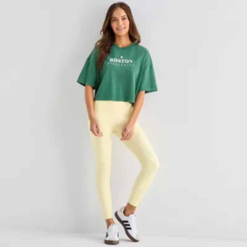 Xersion Womens Crew Neck Short Sleeve Active T-Shirt