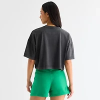 Xersion Womens Crew Neck Short Sleeve Active T-Shirt