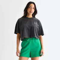 Xersion Womens Crew Neck Short Sleeve Active T-Shirt