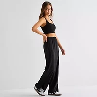 Xersion Womens Wide Leg Mid Rise Regular Fit Pull-On Pant