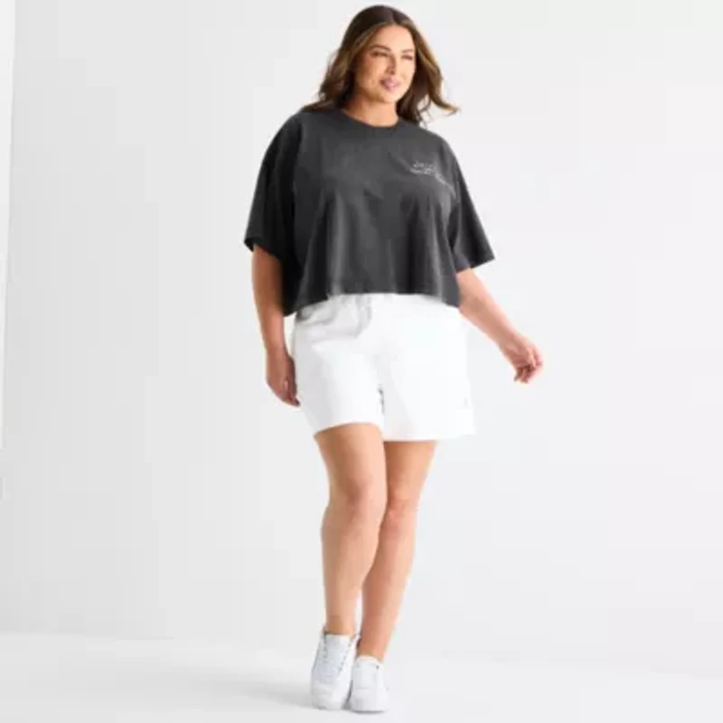 Xersion Womens Crew Neck Short Sleeve Active Plus T-Shirt