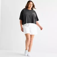 Xersion Womens Crew Neck Short Sleeve Active Plus T-Shirt