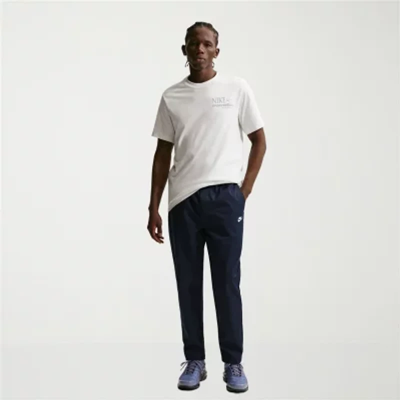 Nike Mens Crew Neck Short Sleeve Classic Fit Graphic T-Shirt