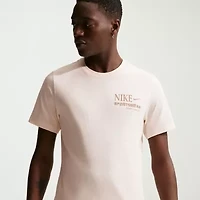 Nike Mens Crew Neck Short Sleeve Classic Fit Graphic T-Shirt