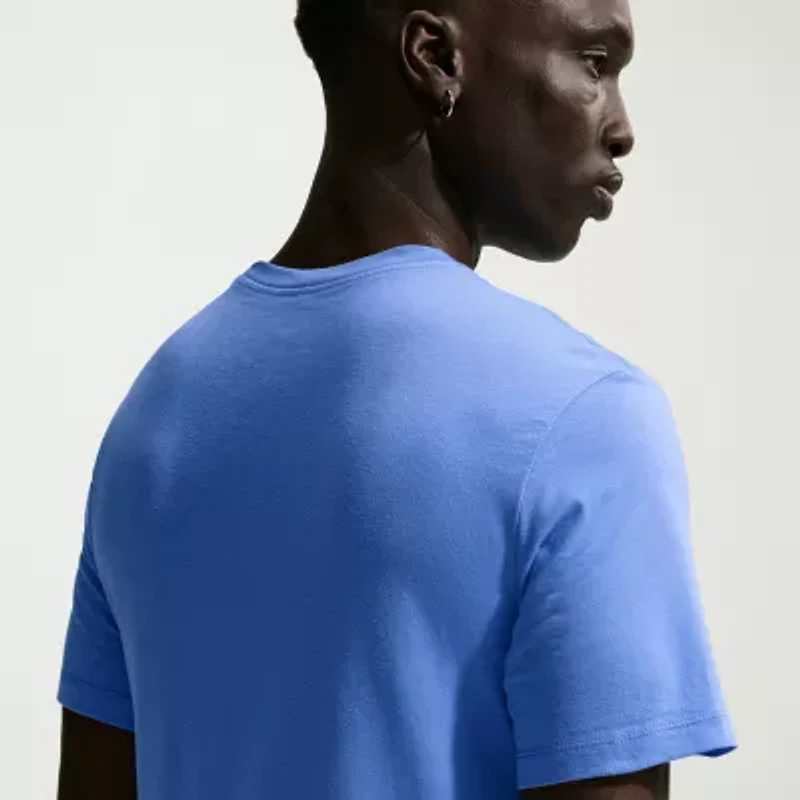 Nike Mens Crew Neck Short Sleeve Classic Fit Graphic T-Shirt