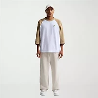 Nike Mens Crew Neck 3/4 Sleeve Active T-Shirt